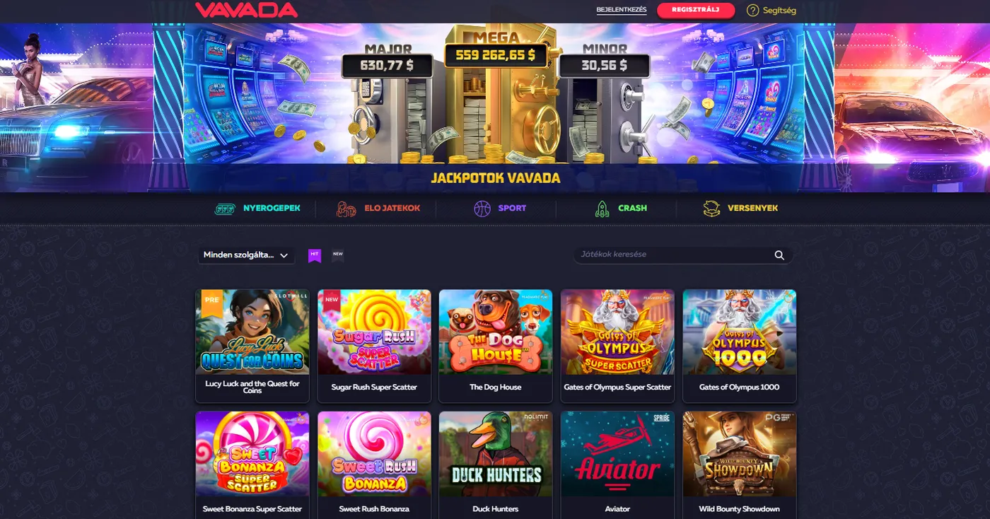 Vavada online casino jellemzői Vavada global szinten